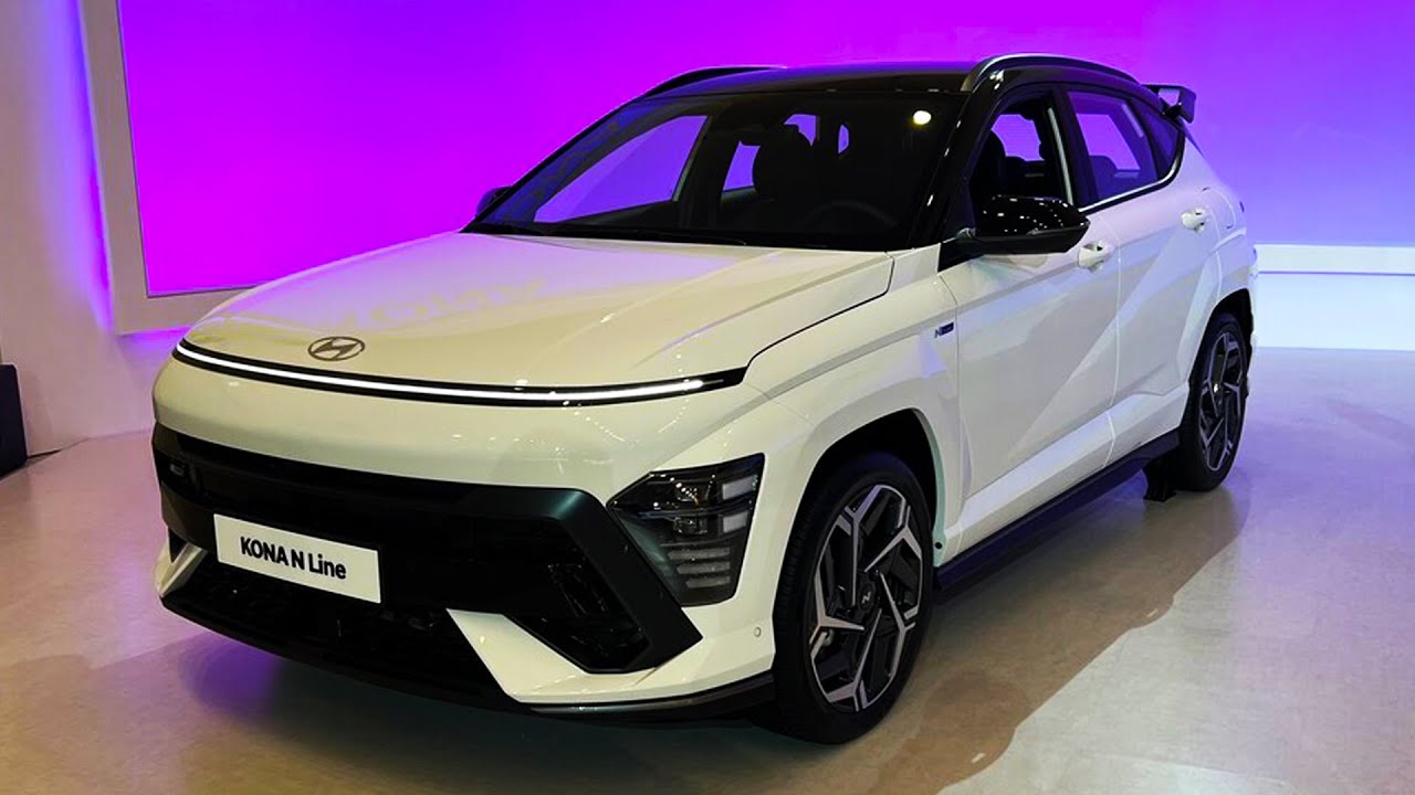2024 Hyundai Kona N Line – Exterior and Interior / Sports Small SUV