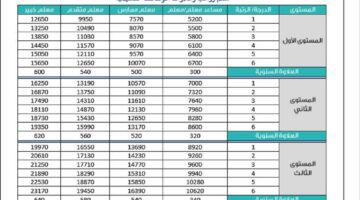 سلم رواتب المعلمين ١٤٤٥ مع المكافآت السنوية في المملكة العربية السعودية