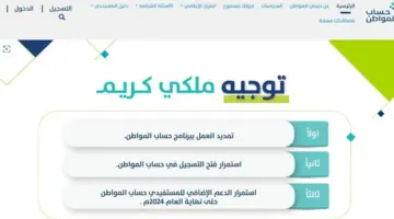 عاجل.. بأمر ملكي تمديد الدعم الإضافي لحساب المواطن حتى نهاية 2024