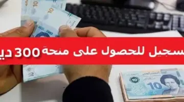 قدم الآن..واحصل على منحة ال 300 دينار تونسي بشرط عدم توافر شهري ثابت