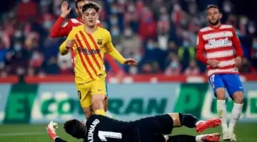 القنوات الناقلة لمباراة برشلونة وغرناطة في الدوري الإسباني والتشكيل المتوقع