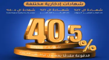شهادات 40% .. بنك الإمارات دبي الوطني يطرح شهادات جديدة بعائد ضخم