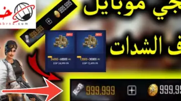 شحن شدات ببجي موبايل من الموقع الرسمي للحصول هدايا تصل لـ1000 شدة