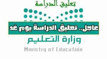 عاجل تعليق الدراسة في الرياض غدا الأحد وتحويل التعليم عن بعد عبر منصة مدرستي لهذا السبب