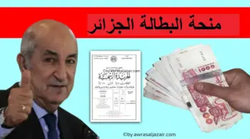 حقيقة إيقاف التسجيل بمنحة البطالة بالجزائر بشكل نهائي وقيمتها للفئات المستحقة