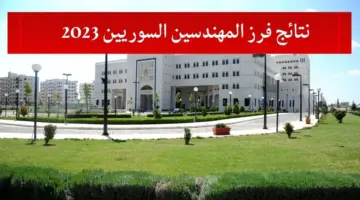 رابط نتائج فرز المهندسين السوريين 2023 عبر بوابة مجلس الوزراء في سوريا