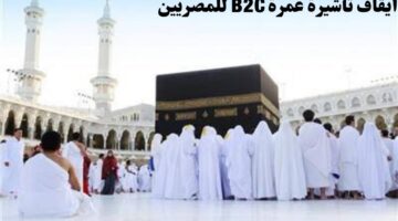 كإجراء احترازي لضمان سلامة وأمن المعتمرين.. ايقاف تأشيرة عمرة B2C للمصريين