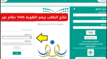رابط نتائج الطلاب بالسعودية وطريقة الاستعلام عنها من خلال نظام نور