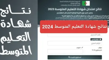 "وزارة التربية الوطنية" تكشف عن رابط نتائج شهادة التعليم المتوسط 2024 في الجزائر