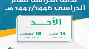 التعليم السعودية تكشف عن تفاصيل تبكير بداية العام الدراسي 1446 و موعد عودة الطلاب إلى المدارس