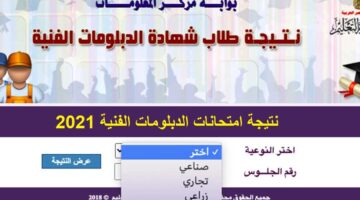 لينك نتيجة الدبلومات الفنية الدور الاول 2024 استخراج النتائج برقم الجلوس عبر بوابة التعليم الفني