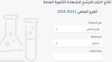 بالاسم ورقم الاكتتاب رابط مباشرة للاستعلام عن نتائج الصف التاسع سوريا 2024