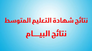 خطوات سحب كشف النقاط البيام شهادة التعليم المتوسط 2024 bem.onec.dz