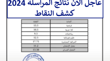 هنا.. نتائج المراسلة 2024 onefd edu dz رابط موقع نتائج اثبات المستوى الديوان الوطني للتعليم والتكوين