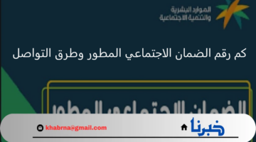 كم رقم الضمان الاجتماعي المطور وطرق التواصل مع وكالة الضمان للاستفسار والشكاوى