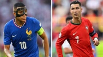 البرتغال وفرنسا تعادل سلبي.. ملخص الشوط الاول بالتعادل السلبى(0-0) والقنوات الناقلة