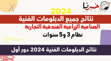 "بعد قليل".. رابط نتائج الدبلومات الفنية 2024 برقم الجلوس لجميع المحافظات