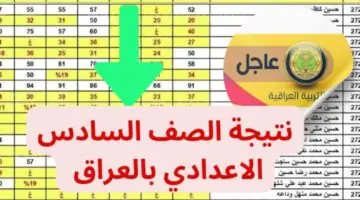"لينك najah iq".. رابط الاستعلام عن نتائج السادس الإعدادي الدور الأول بجميع محافظات العراق
