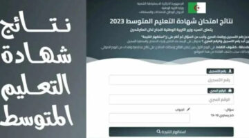 نتائج شهادة التعليم المتوسط 2024 الجزائر وزارة التربية Bem onec dz 2024 resultat