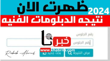 مبروك النجاح.. رابط نتيجة الدبلومات الفنية 2024 برقم الجلوس وأسماء الأوائل