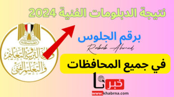 ألف مبروك.. نتيجة الدبلومات الفنية 2024 صناعي، تجاري، زراعي، فندقي عبر موقع التعليم الفني