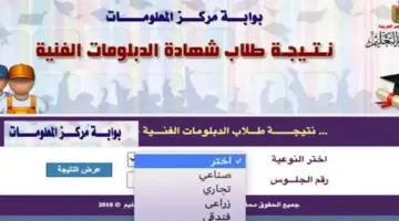 نتيجة الدبلومات الفنية 2024 برقم الجلوس والاسم الدور الأول عبر موقع الوزارة