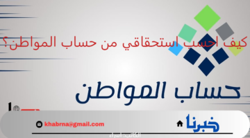 الدفعة 81 شهر أغسطس 2024.. كيف احسب استحقاقي من حساب المواطن 1446؟