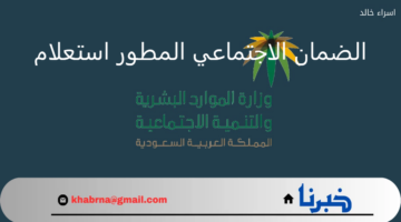 مع إيداع الدعم للمؤهلين.. رابط الضمان الاجتماعي المطور استعلام عن نزول الدفعة المالية لشهر سبتمبر