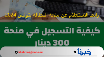 "احصل على 300 دينار شهريا" رابط الاستعلام عن منحة البطالة بتونس 2024 عبر social.gov.tn