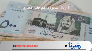 تعرف على 1 ريال سعودى كم جنية مصري وتحديثات الصرف بشكل دقيق