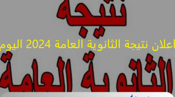"تفاصيل تسريب" اعلان نتيجة الثانوية العامة 2024 اليوم على موقع الوزارة التالى moe.gov.eg