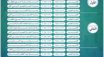 وزارة التعليم تحدد التقويم الدراسي الجديد بعد التعديل 2024