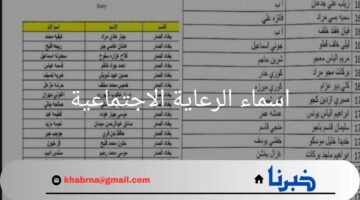 "الوجبة الأخيرة".. بالخطوات الاستعلام عن اسماء الرعاية الاجتماعية عبر منصة مظلتي