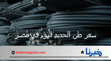 سعر طن الحديد اليوم تتسبب في إرباك سوق مواد البناء في مصر