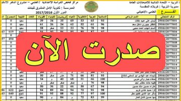 رسمياً| موعد نتائج الثالث متوسط الدور الثاني 2024 جميع المحافظات بالعراق