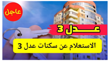 رابط الاستعلام عن نتائج سكنات عدل 3 في الجزائر 2024 aadl.com.dz