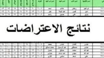 وزارة التربية العراقية تفعل رابط الاستعلام عن نتائج اعتراضات الثالث متوسط 2024 بابل