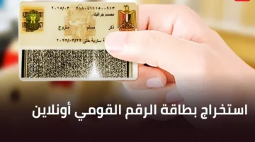 "بخطوات سهلة وبسيطة".. شروط استخراج بطاقة الرقم القومي 2024 وخطوات تجديد البطاقة أون لاين