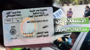 "النيابة العامة للمرور".. توضح طريقة الاستعلام عن المخالفات المرورية برقم اللوحة 2024