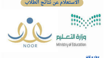 رابط دخول نظام نور للحصول على نتائج الفصل الدراسي الأول 2024 بدون كلمة سر