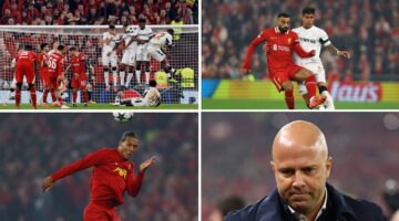 في مواجهة ليفربول ضد ليفركوزن الألمان يتسببون في حرج للريدز بين جماهيرهم