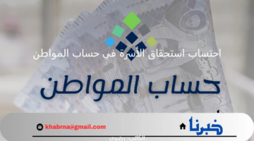 قبل ايداع دعم ديسمبر 2024.. كيفية احتساب استحقاق الأسرة في حساب المواطن 1446