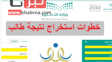 خطوات استخراج نتائج الطلاب برقم الهوية عبر نظام نور moe.gov.sa