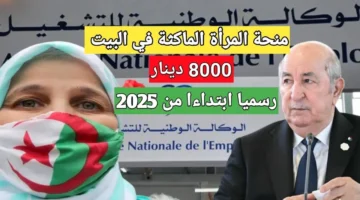رابـط التسجيل في منحة المرأة الماكثة في البيت 2025 عبر anem.dz وأهم الشروط المطلوبة