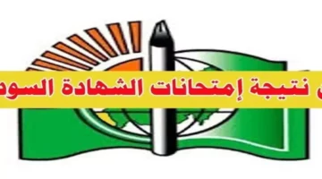 "هنا" رابط استخراج نتائج امتحان الشهادة السودانية 2025 عبر الموقع الرسمي