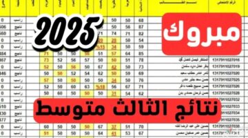 "بالخطوات" الاستعلام عبر موقع وزارة التربية العراقية عن نتائج الثالث متوسط التمهيدي 2025