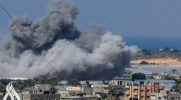 استشهاد 34 فلسطينياً بغارات صهيونية منذ فجر اليوم بغزة