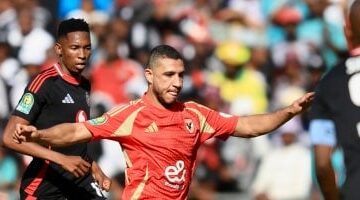 الأهلي يقوم بفحص طبي لربيعة لتحديد مدة غيابه بعد الإصابة أمام حرس الحدود