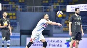 الزمالك يهزم بتروجت ويتأهل لمواجهة الأهلى فى نهائى كأس مصر للكرة الطائرة