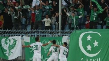 المصرى يتقدم على سيمبا التنزانى بهدف دغموم فى الشوط الأول.. فيديو